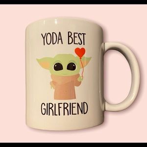 Baby Yoda Mug, Star Wars, Yoda Best Girlfriend Mug Valentine’s Day Gift NEW